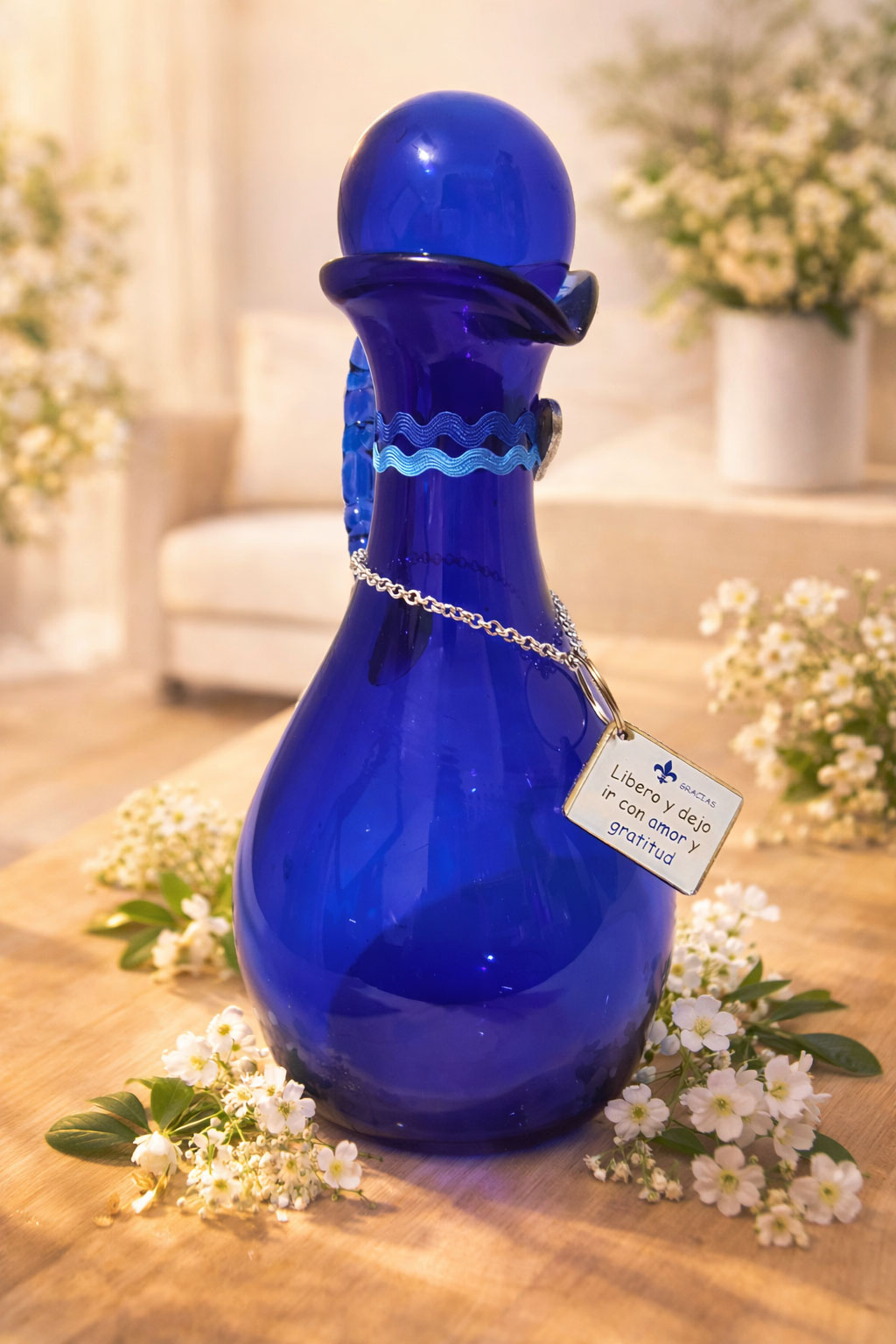 Jarra de vidrio azul v3.3
