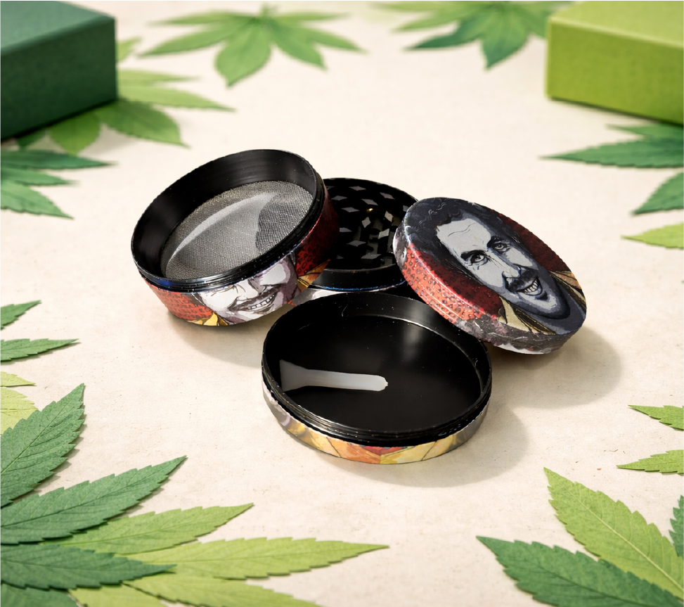 Trillador Grinder Moledor Rascador Metalico Hierba